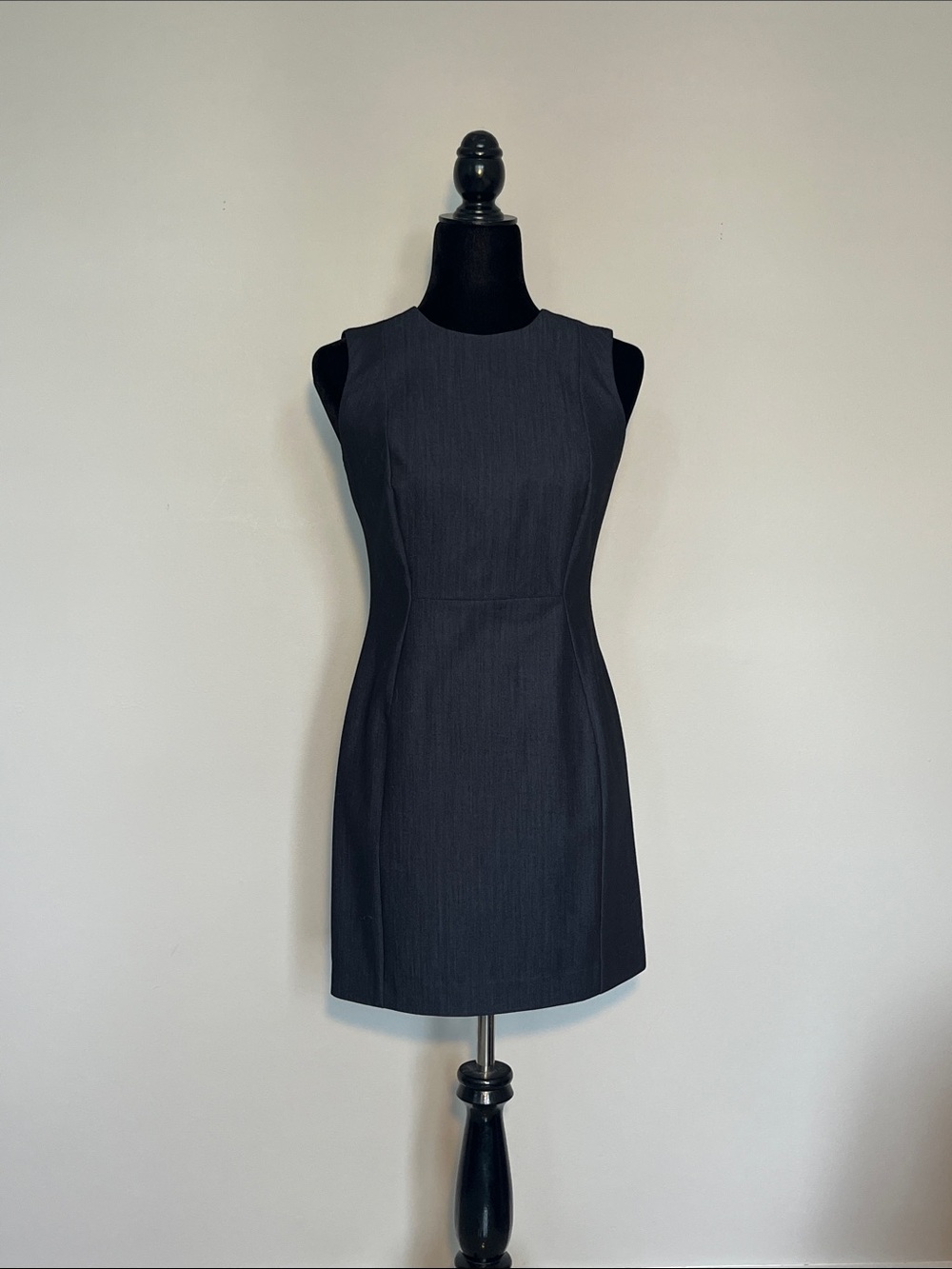 Calvin Klein Midnight Black Sleeveless Sheath Dress